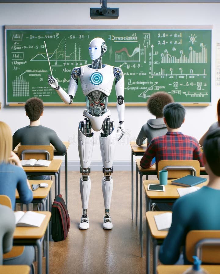 AI robotic training